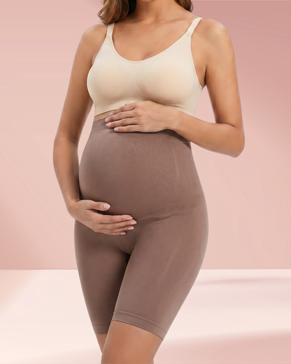 سروال قصير للحوامل بتصميم سلس للنحت